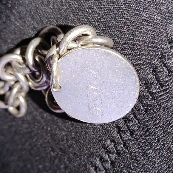 Tiffany and Co thick silver chunky chain bracelet - Picture 5 of 5